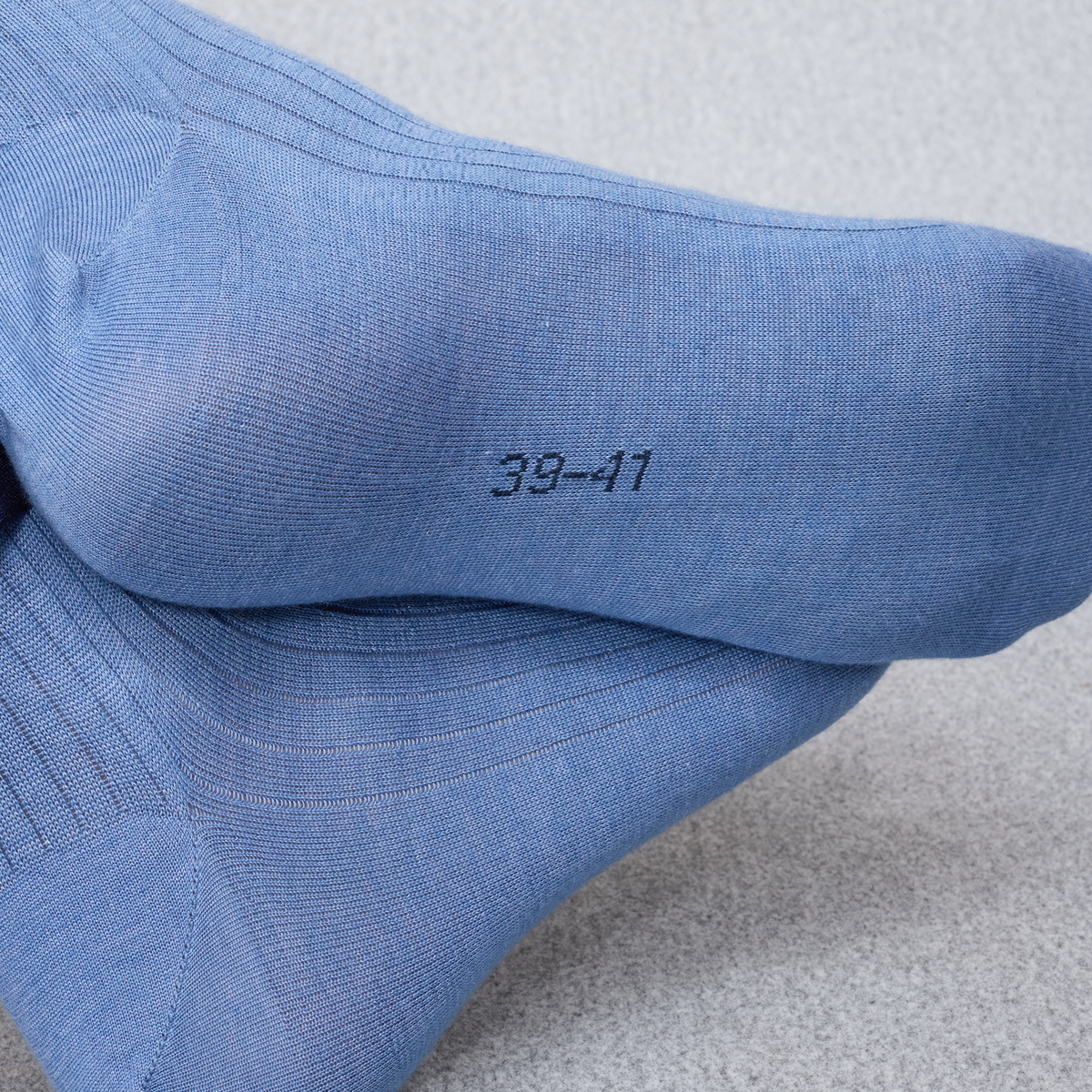 Kniestrümpfe | Kniestrümpfe | Himmelblau – Kaschmir & Seide