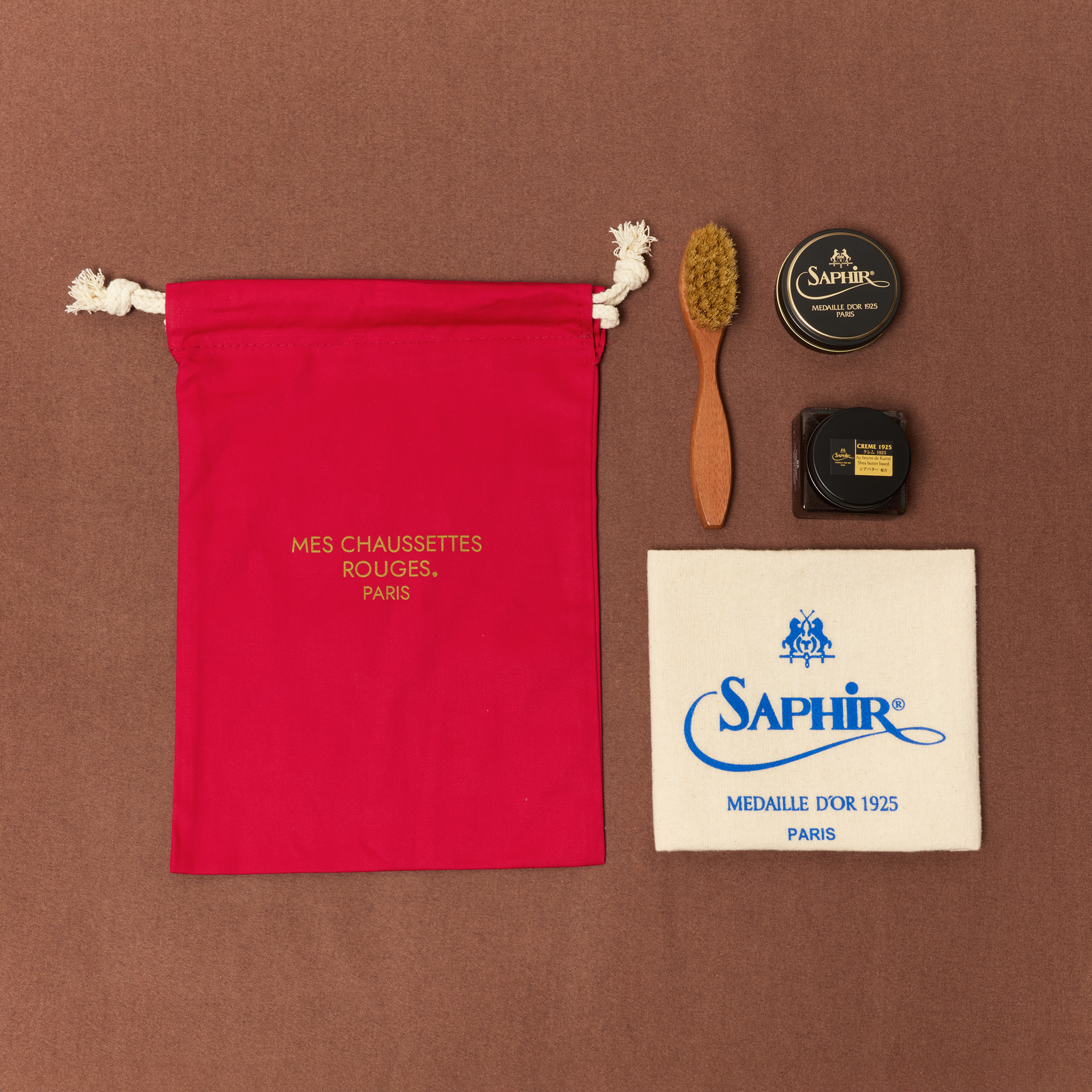 Schuhcremeset - The Essentials - Schwarz