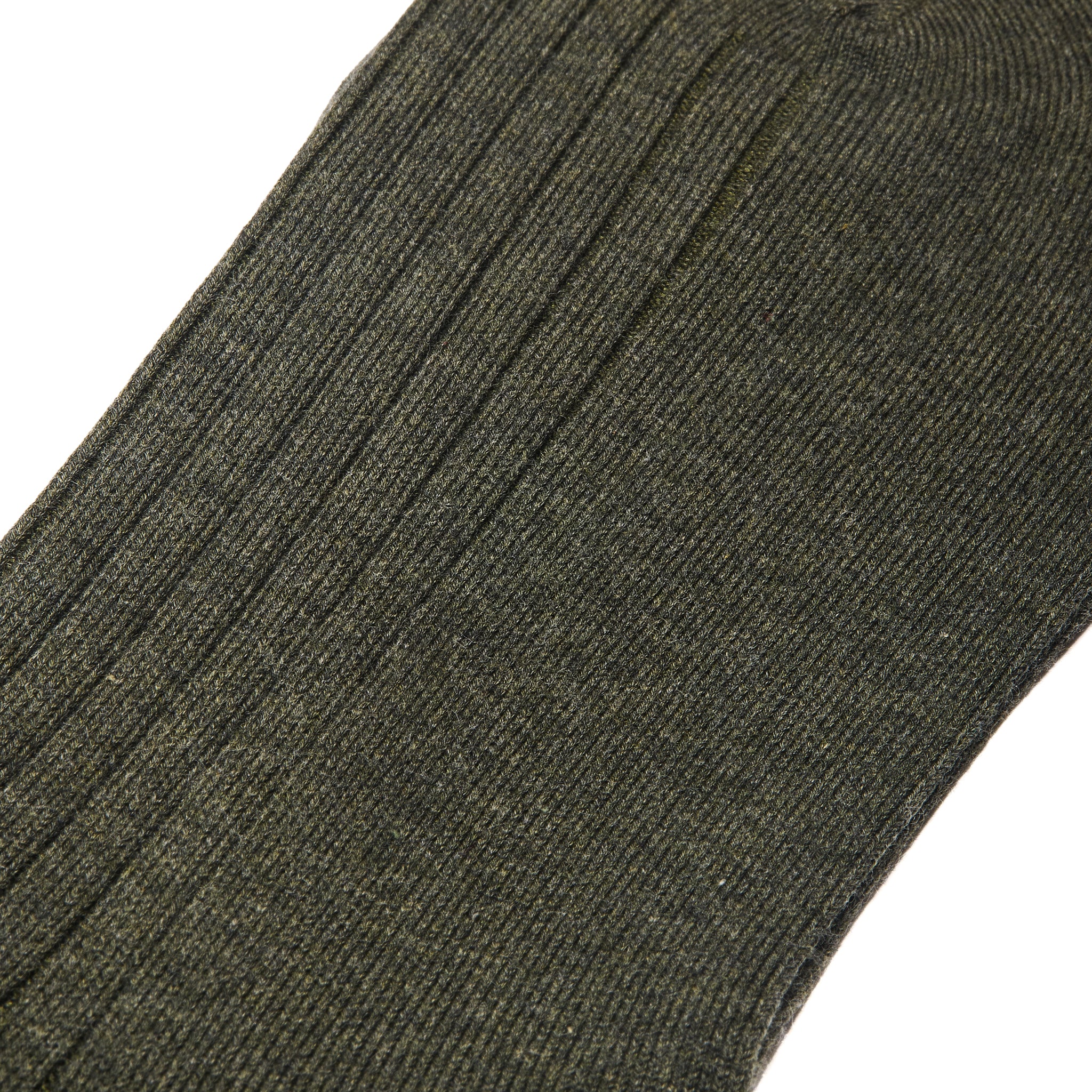Khaki - Super-Solid Fil d'Écosse Baumwolle