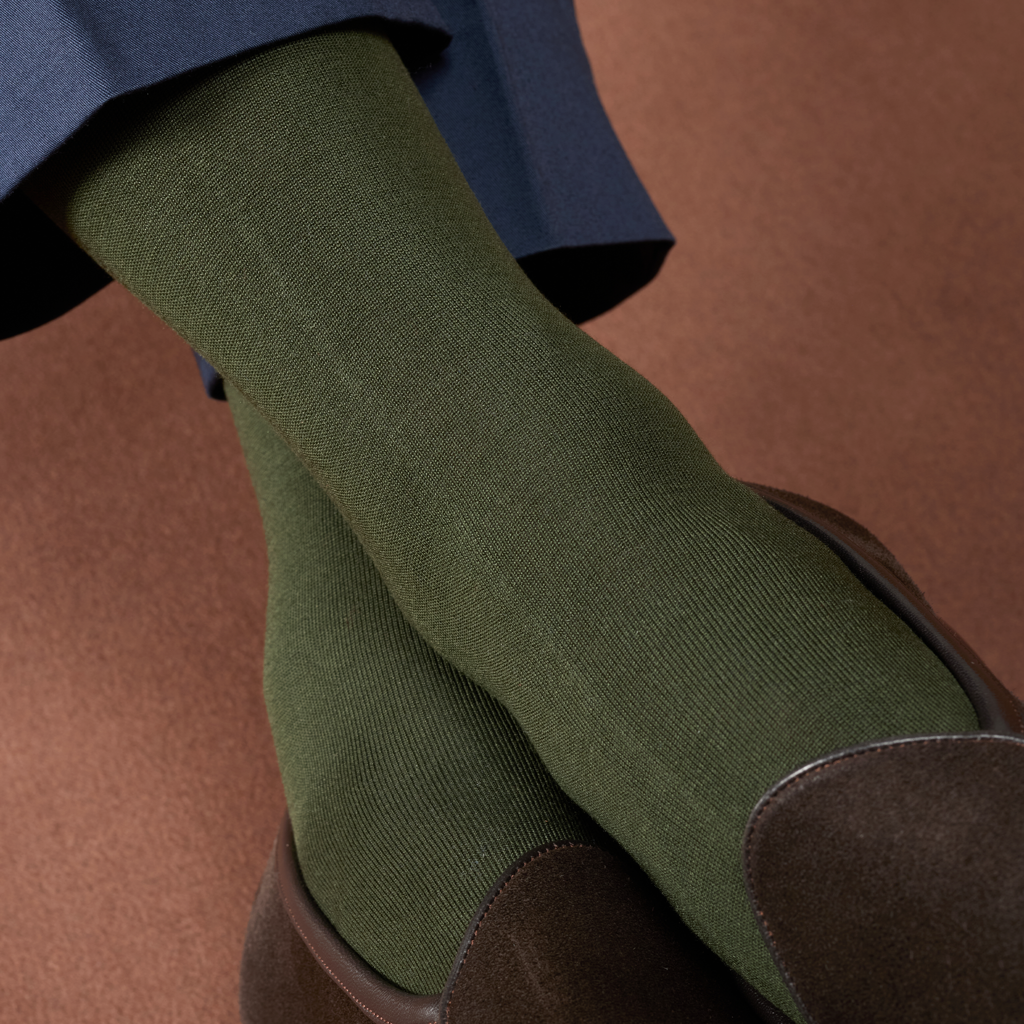 Vert kaki - Soie
