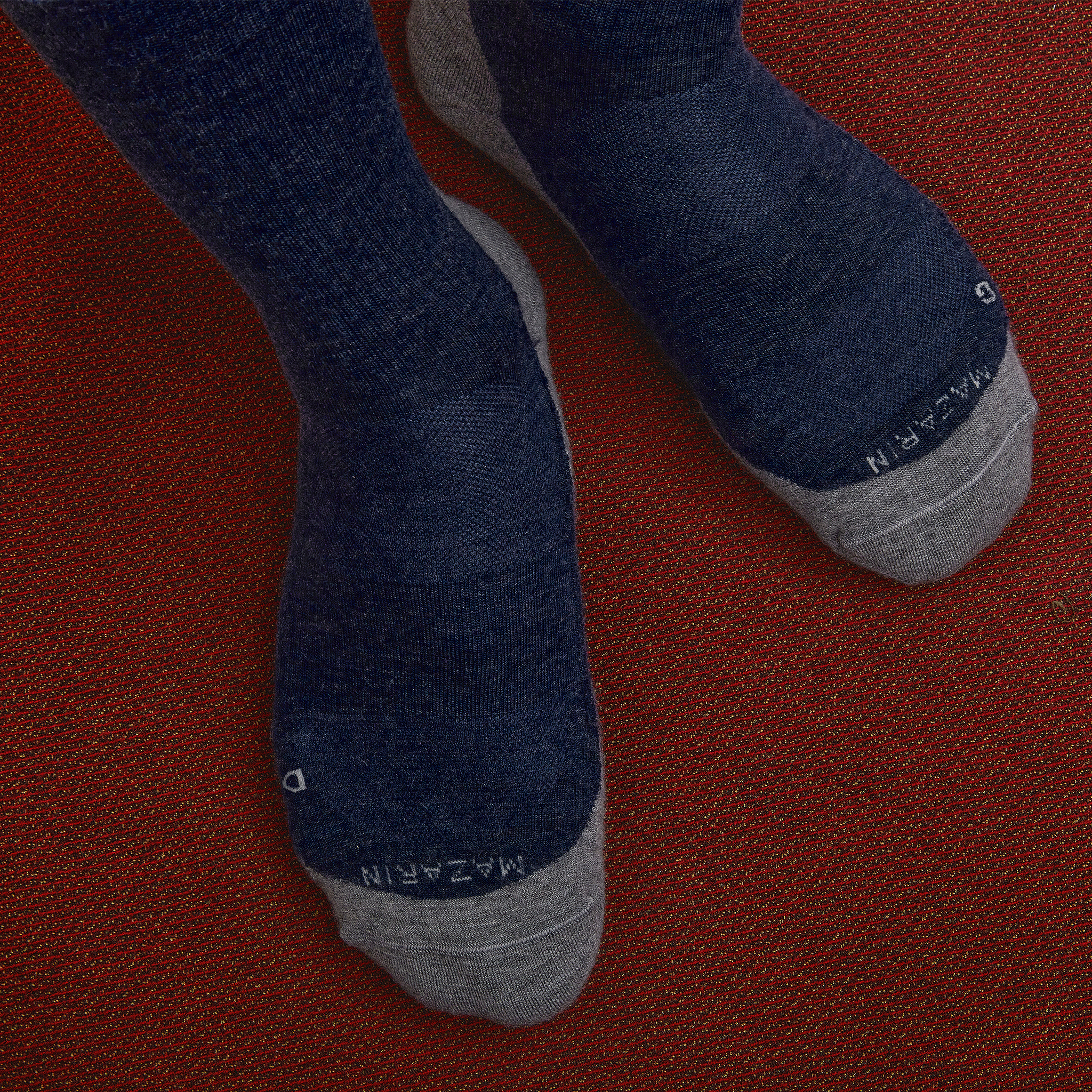 Bleu & Gris - Laine