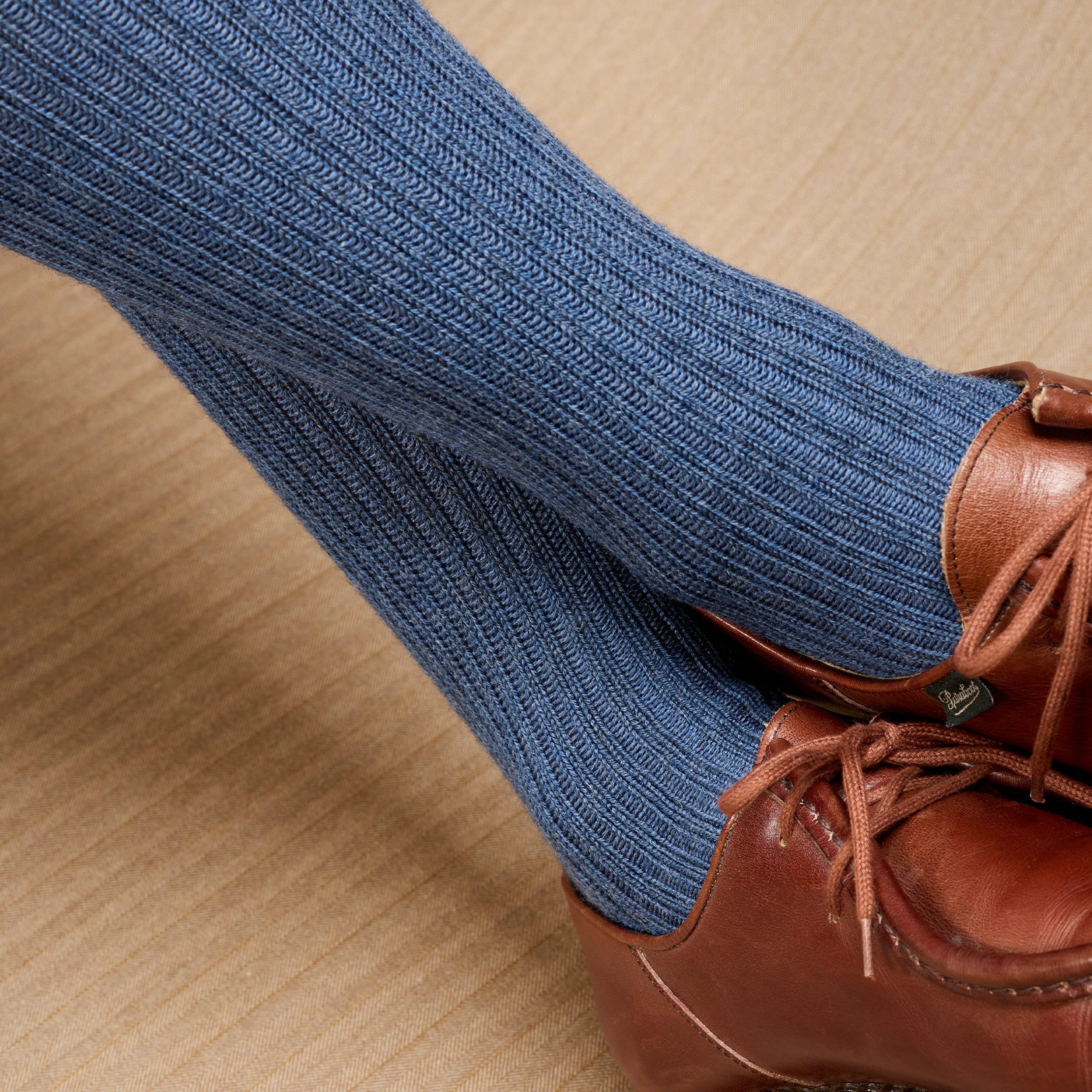 Bleu acier - Gamme Bison - Laine