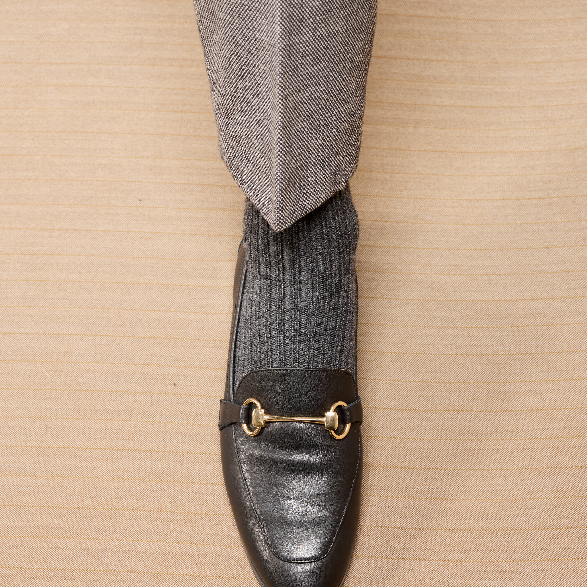 Grau meliert - Sortiment Bison - Wolle