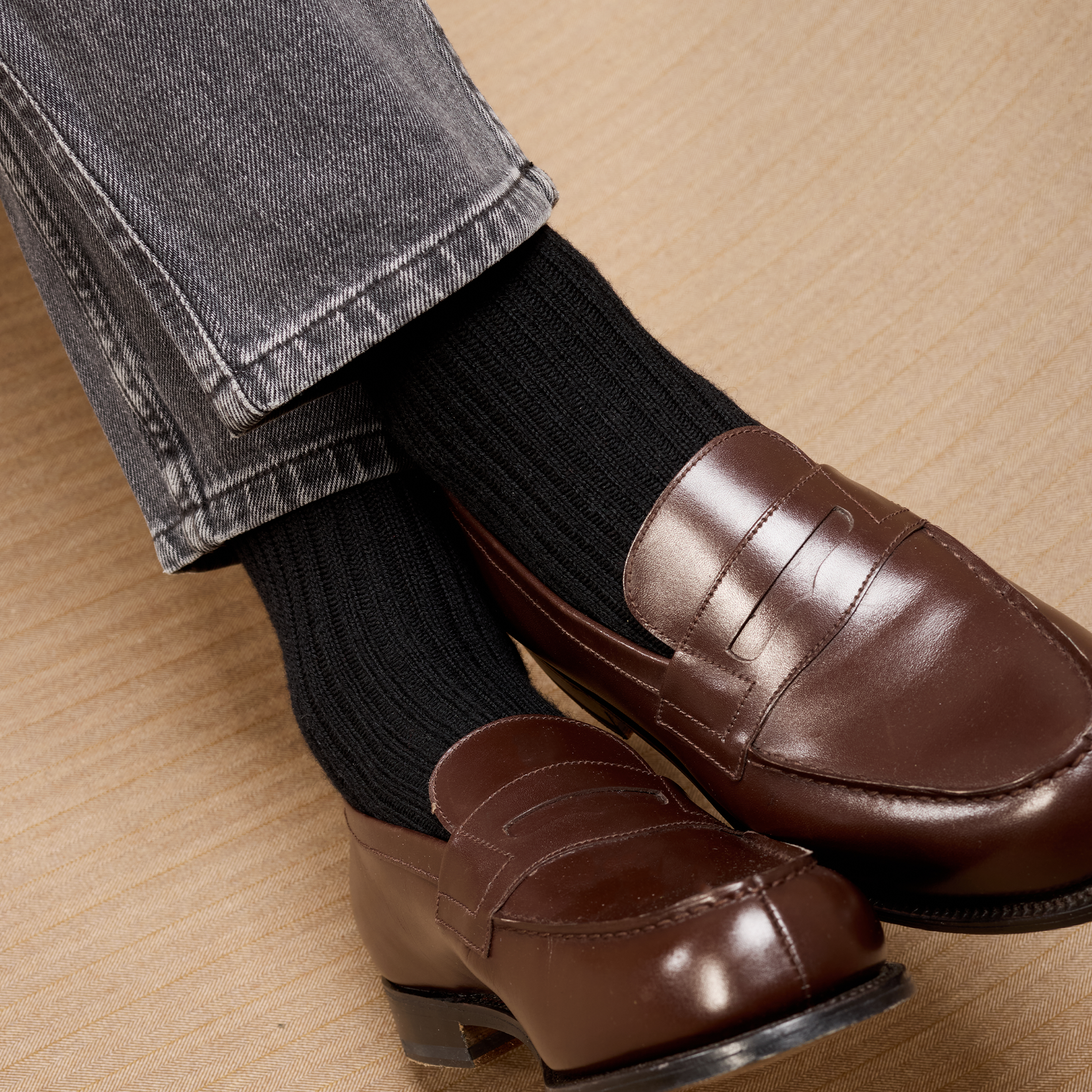Noir - Gamme Bison - Laine