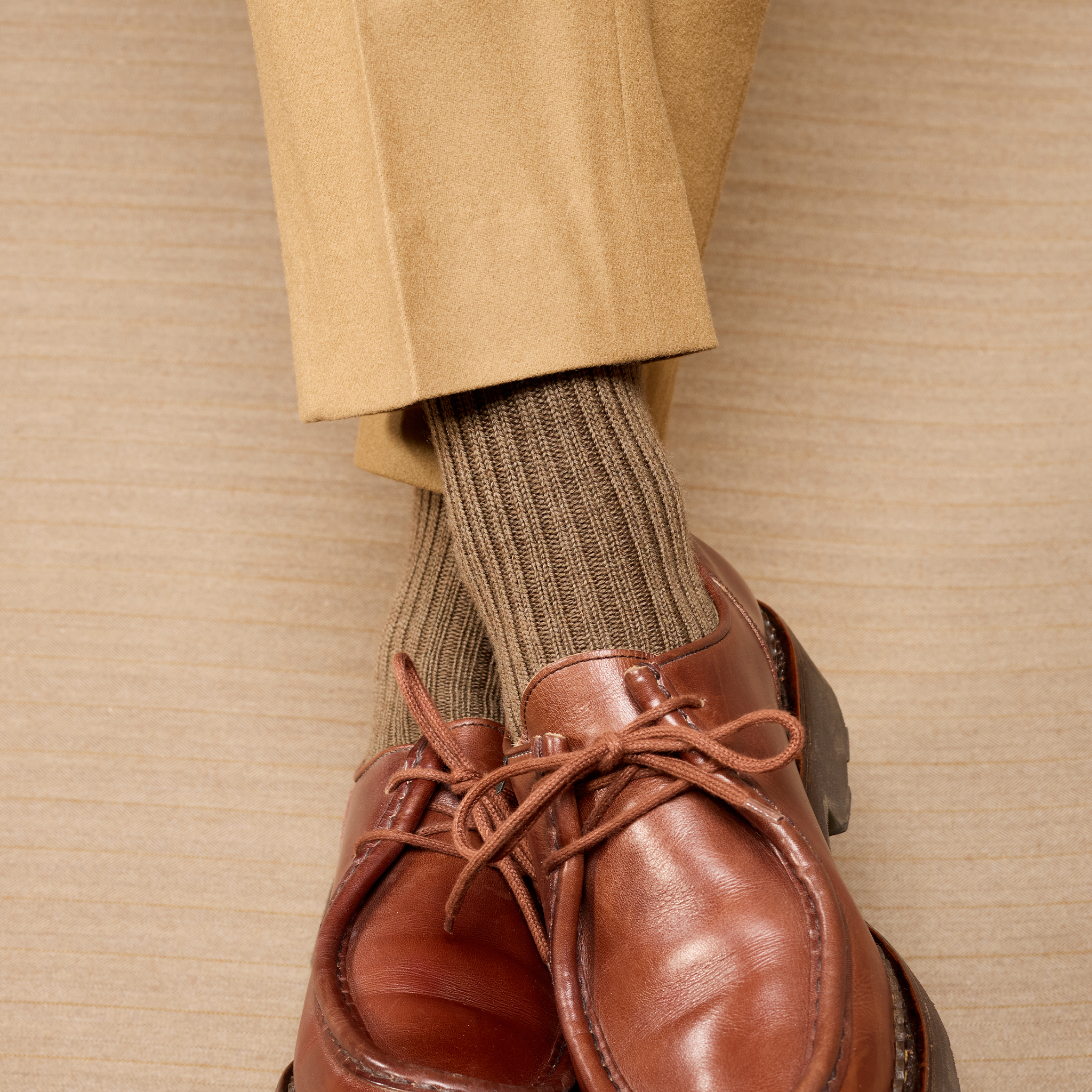 Taupe - Bison-Serie - Wolle