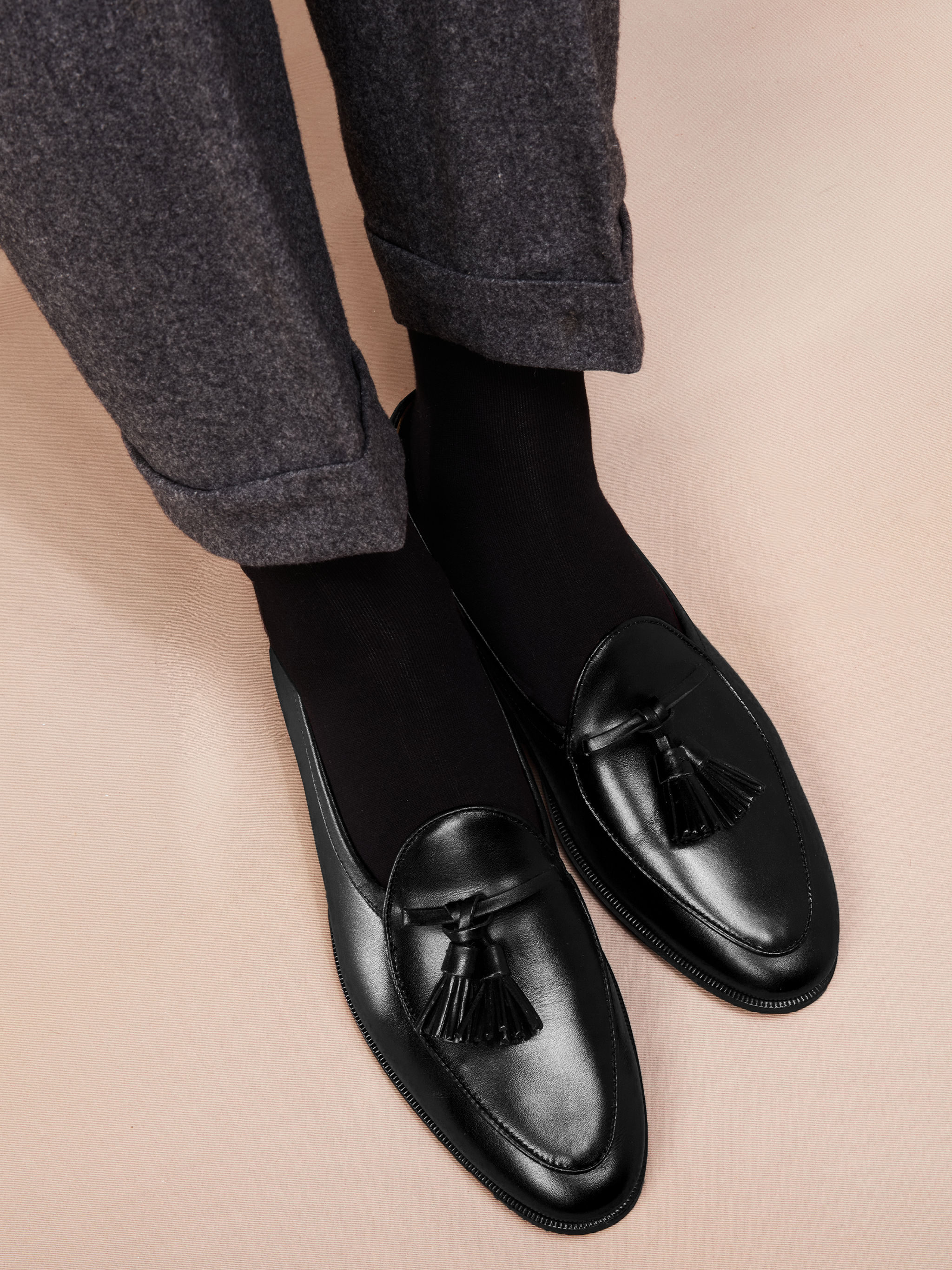 Schwarz - Supersoft-Baumwolle