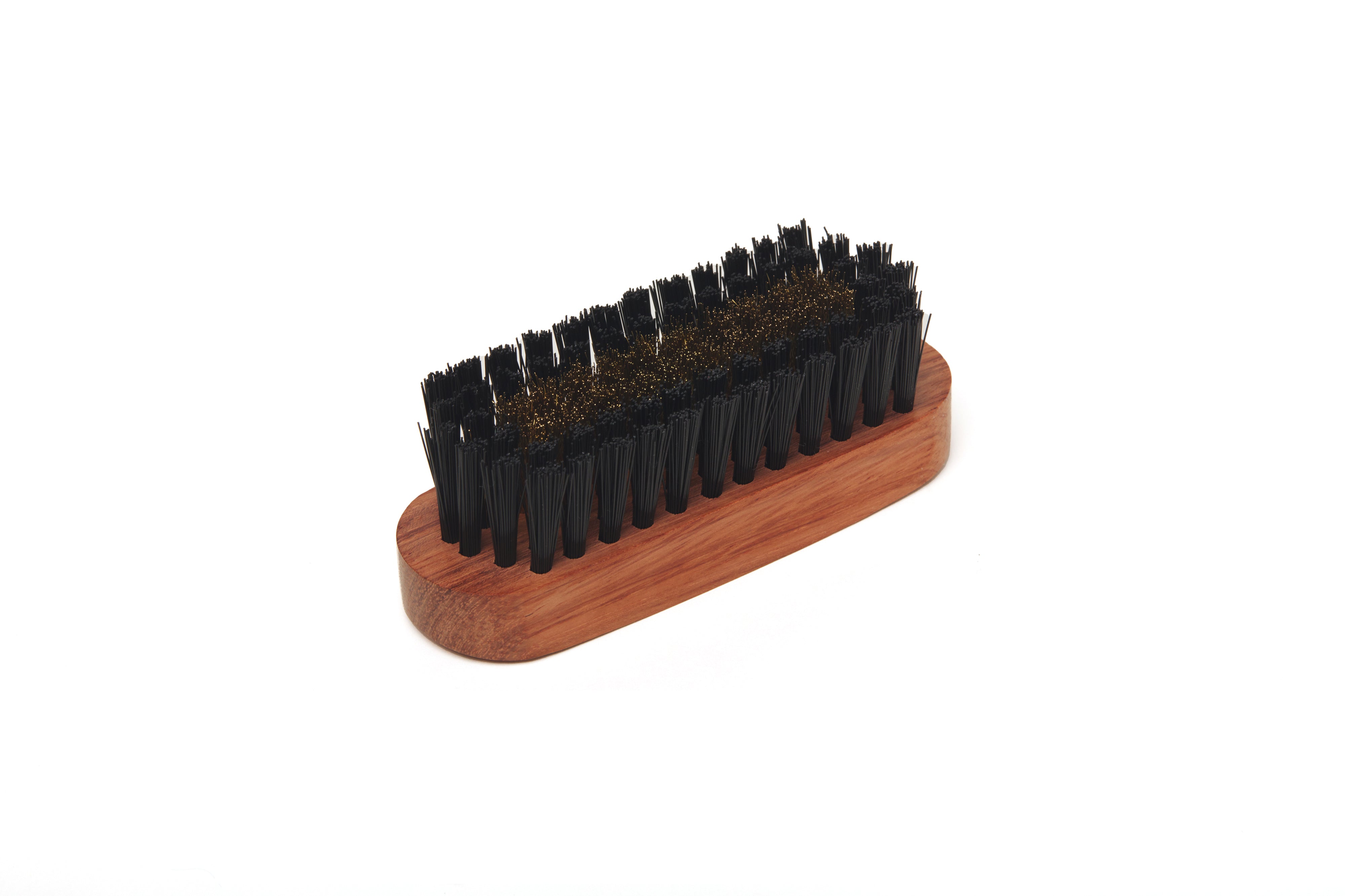 Brosse laiton en bois de bubenga
