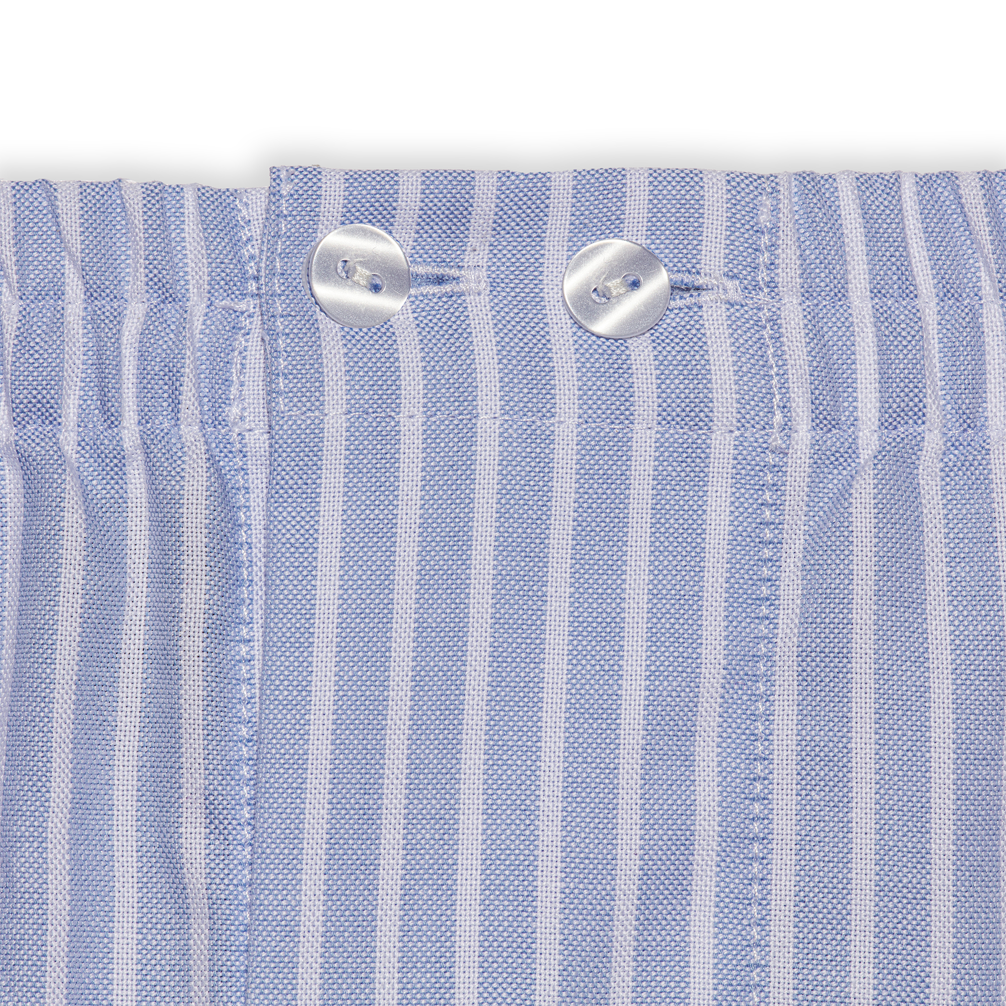 Unterhose in Himmel und Weiß - Bengalische Streifen - Baumwolle