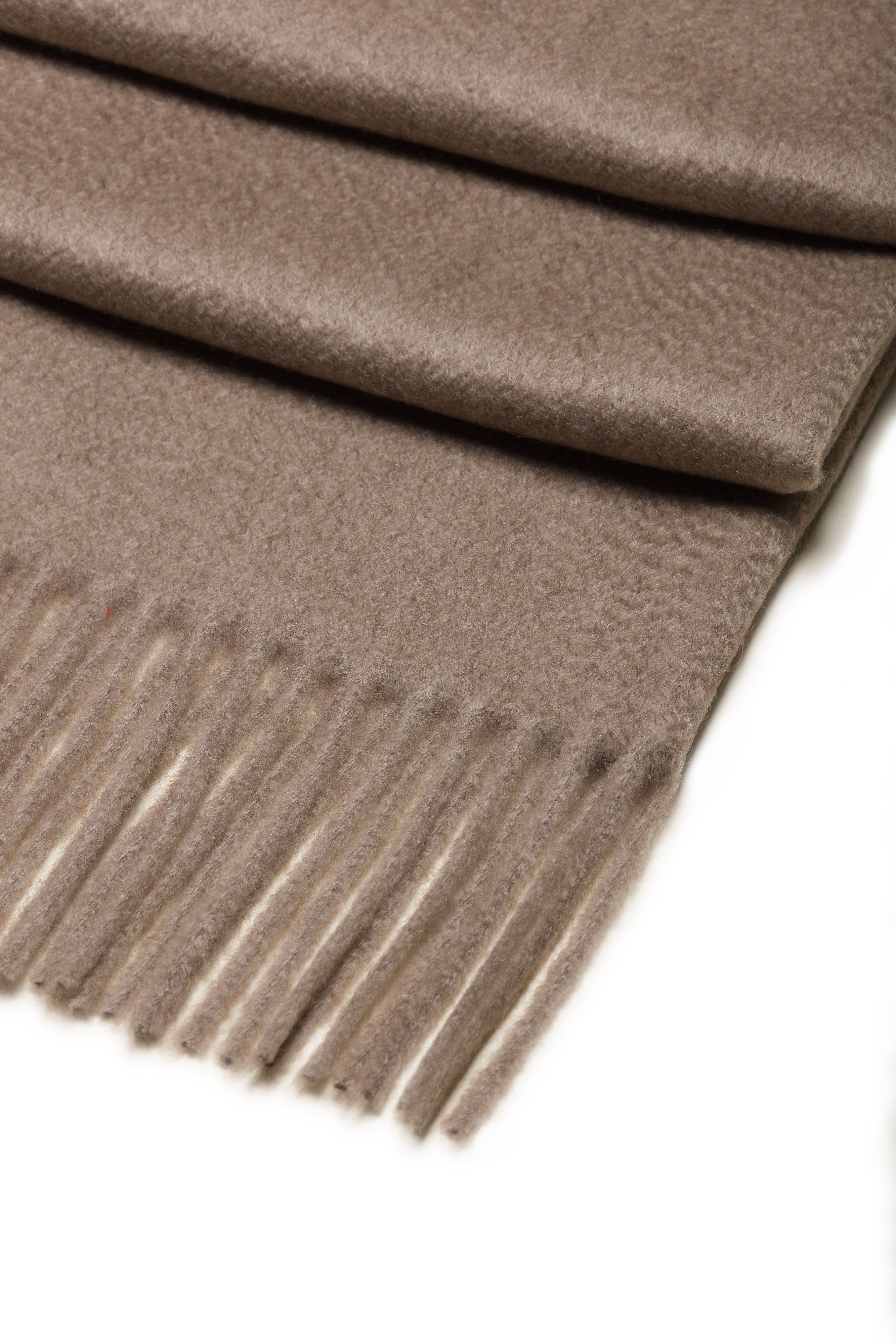 Écharpe 100% Cachemire - Beige foncé