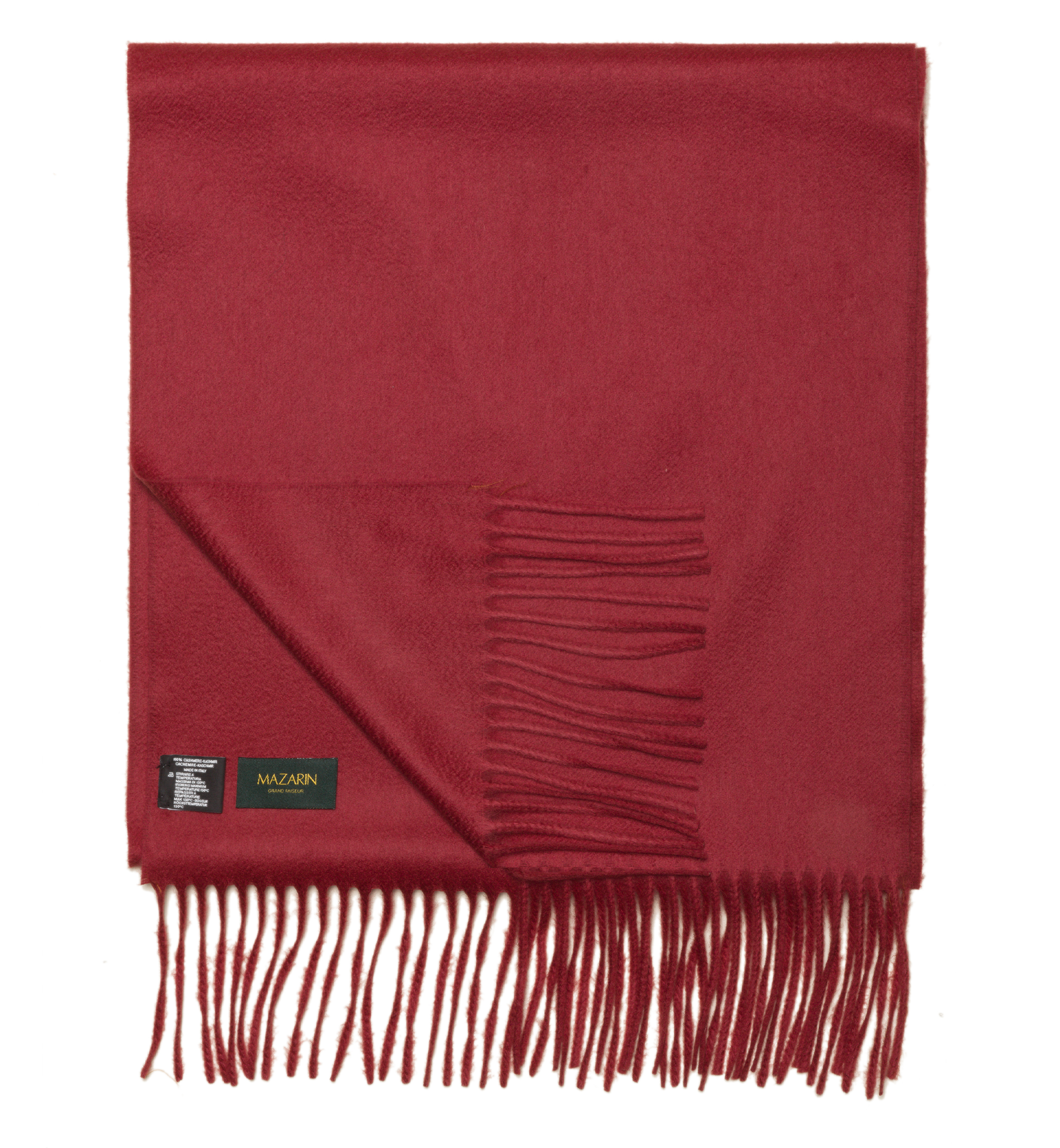 Écharpe 100% Cachemire - Framboise