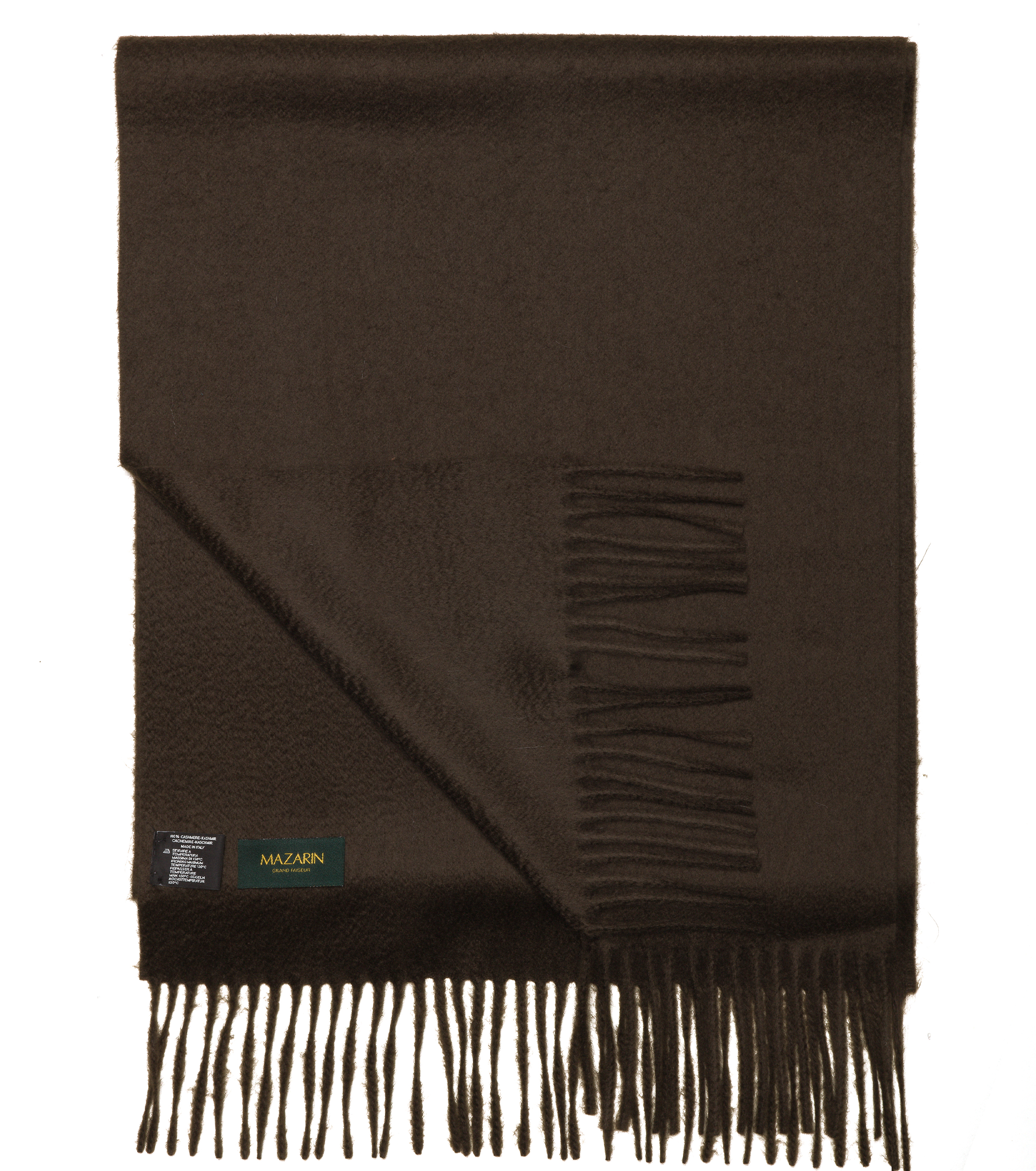 Écharpe 100% Cachemire - Marron