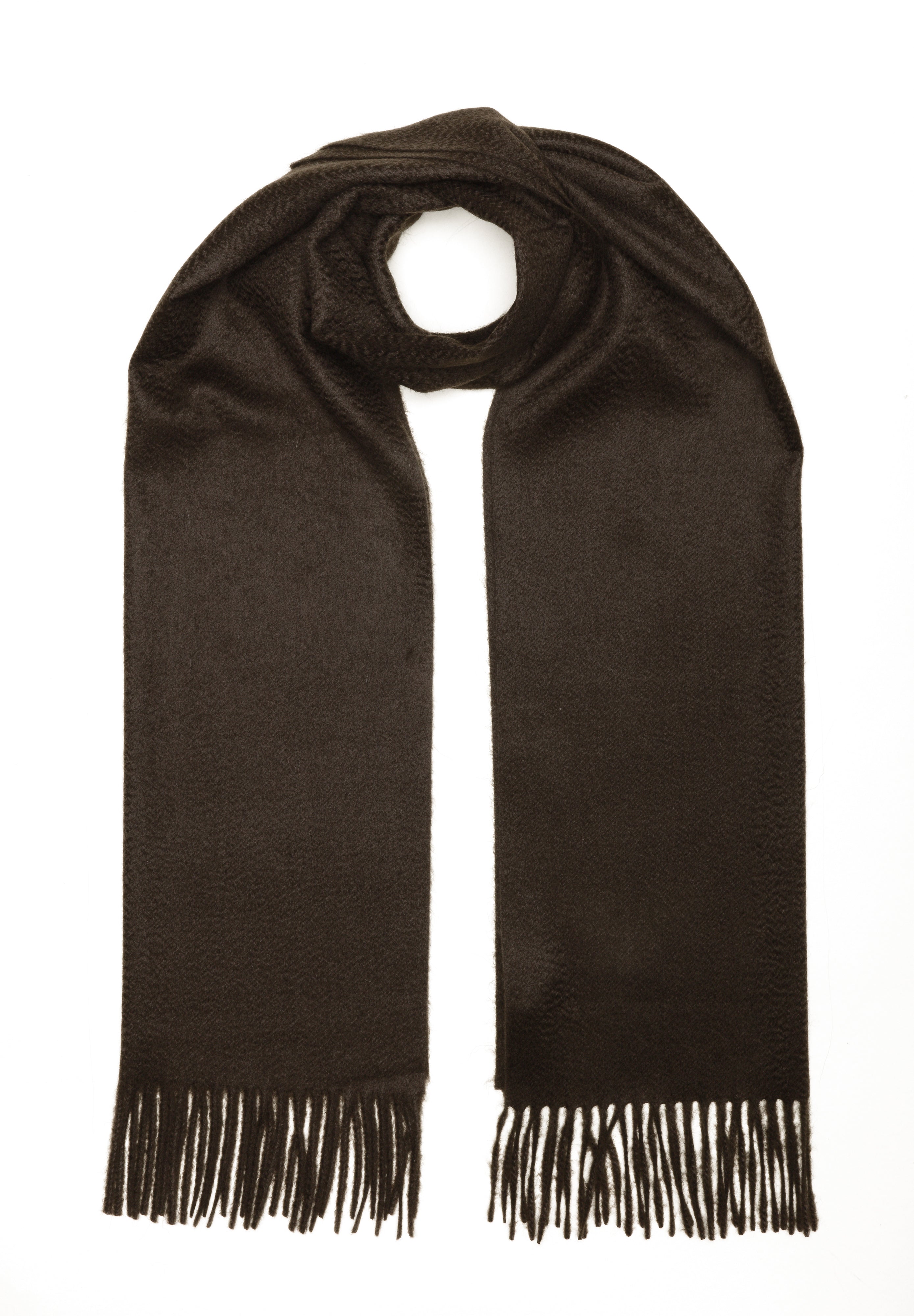 Écharpe 100% Cachemire - Marron
