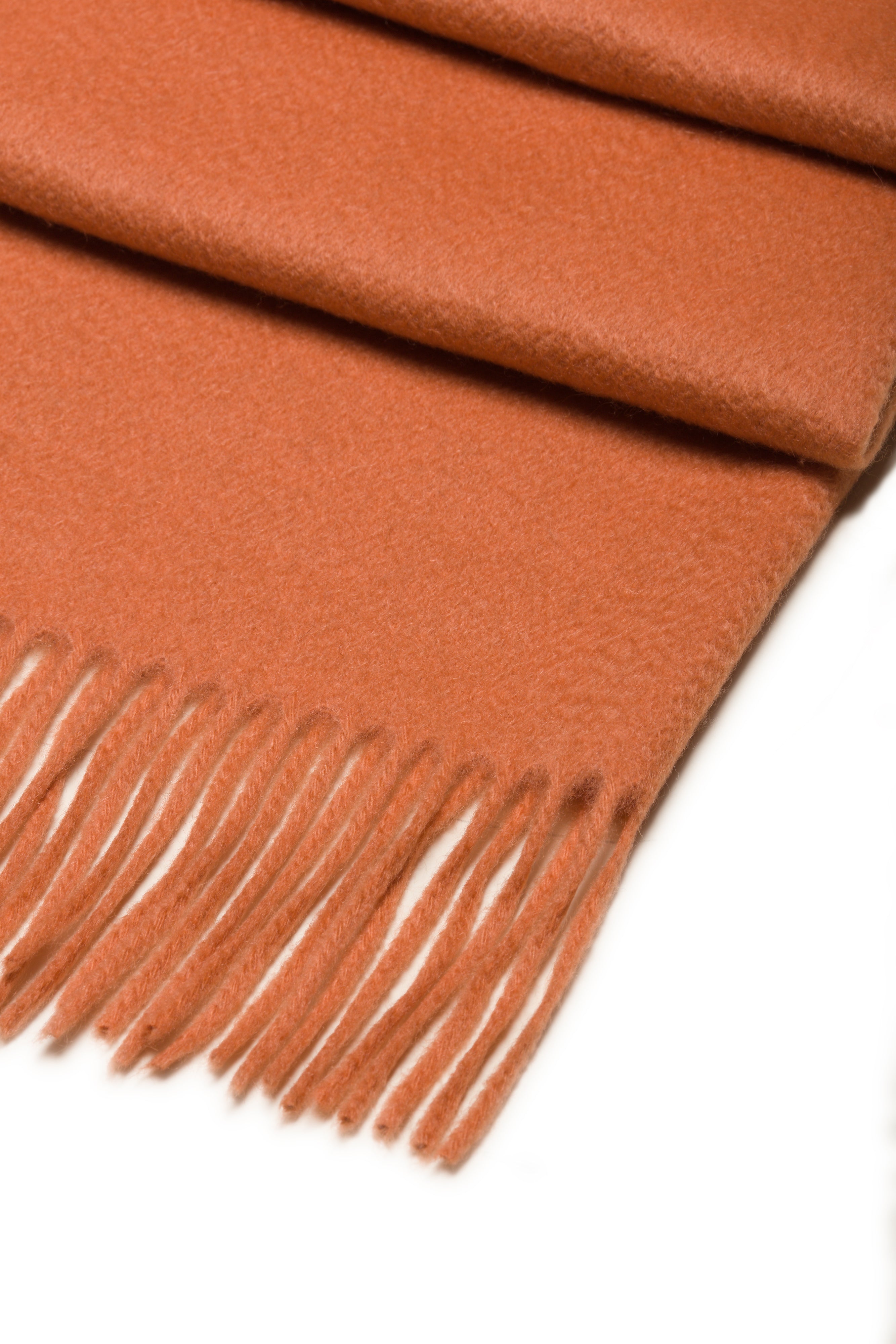 Écharpe 100% Cachemire - Orange