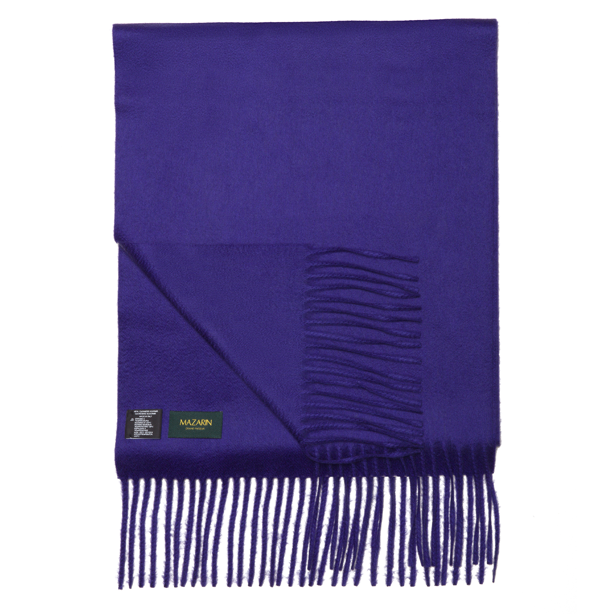 Schal 100% Kaschmir - Violett Intense