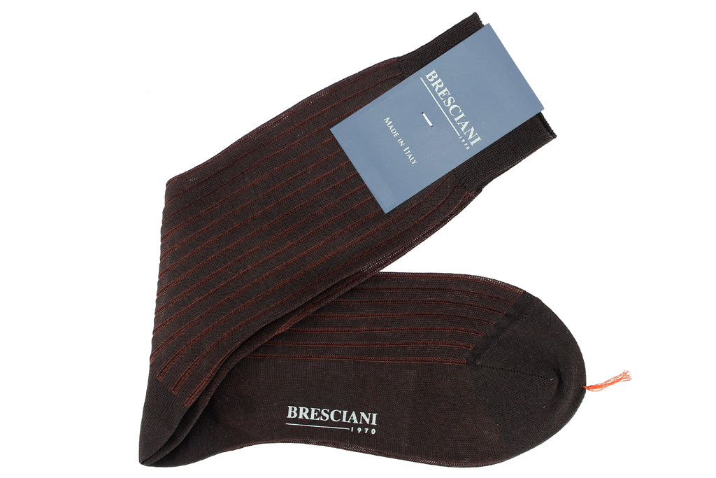 Chaussettes | Marron & Cuivre - Fil d'Écosse