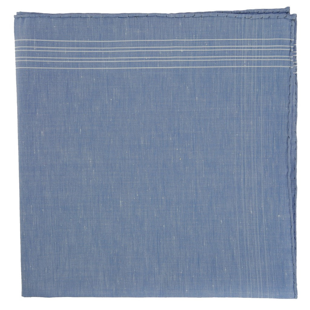 Blau Denim - Leinen & Baumwolle