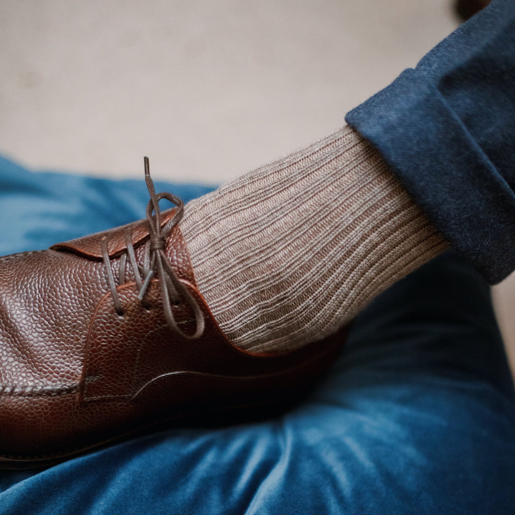 Taupe - Bison-Serie - Wolle