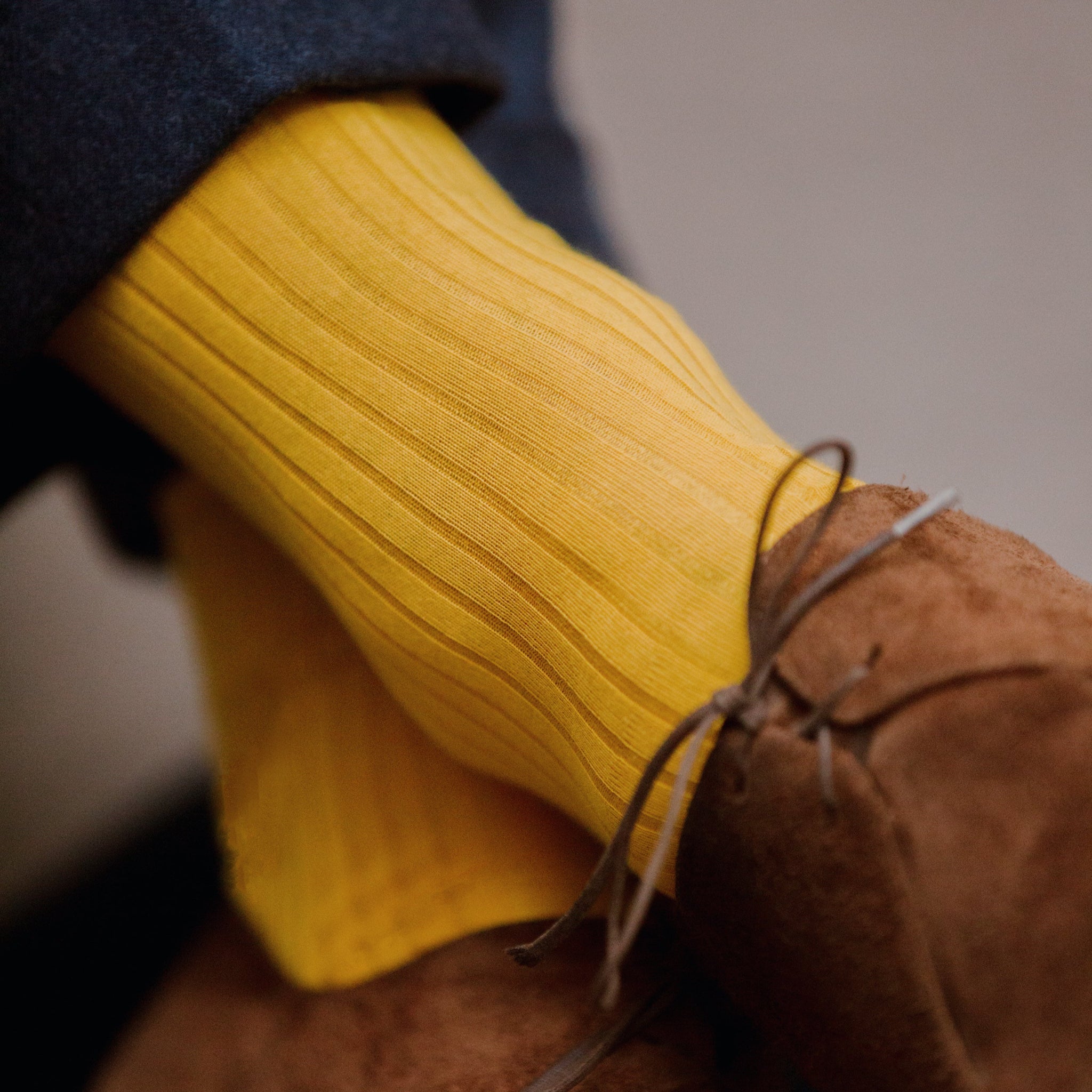 Leuchtendes Gelb - Supersoft-Baumwolle